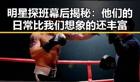 明星探班幕后揭秘：他们的日常比我们想象的还丰富
